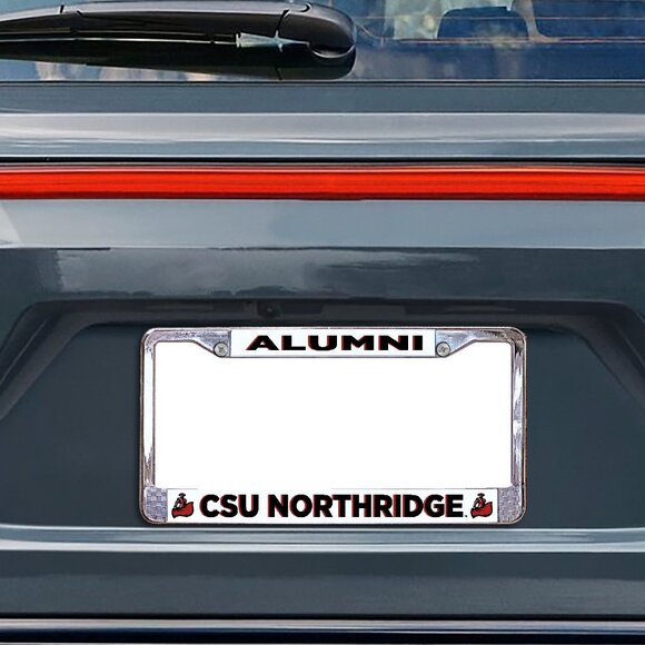 Cal State Northridge Alumni Metal Tag Frame (Officially Licensed Product) - Picture 2 of 2
